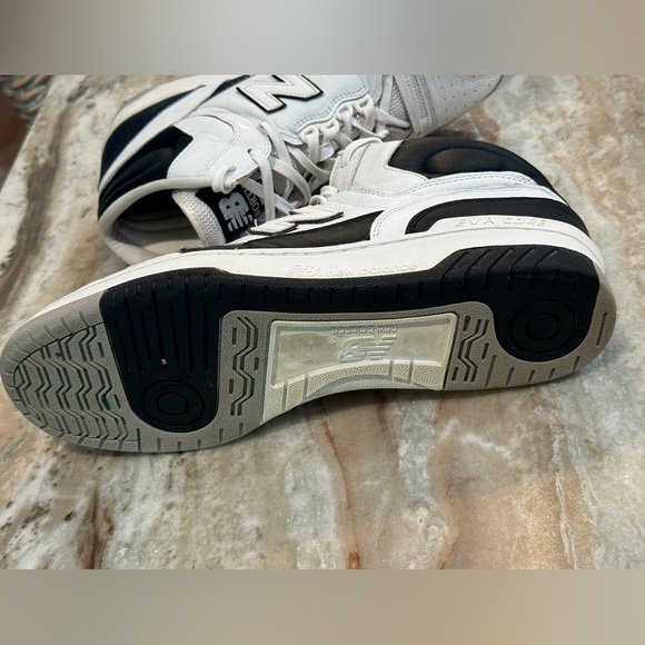 Men’s NEW BALANCE P740 James Worthy black/white high top sneakers- Size 12 - Picture 11 of 11